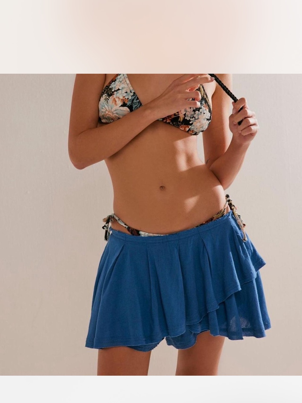 Free People Ruffle Skort